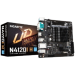 לוח עם מעבד Gigabyte N4120I H Mini-ITX With Intel Celleron N4120