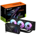 כרטיס מסך AORUS GeForce RTX 5080 XTREME WATERFORCE 16G 360MM RADIATOR