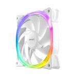 5 מאווררים למארז מחשב Antec FUS-ARGB-WT-5PK Pack 5 x White Fusion 120 ARGB fan + Cont